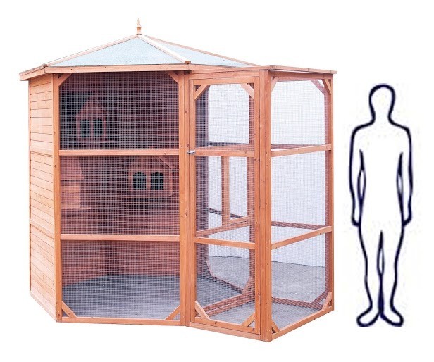 Cage cochon d'inde Galipette couleur Argent