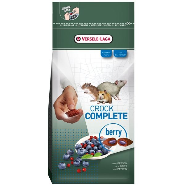 Crock Complete rats, souris, gerbilles, hamsters - 50g, saveur: Berry (fruits rouges)