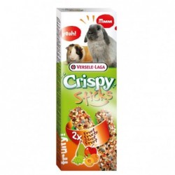 Crispy Sticks Lapins-Cobayes Fruits - 2 x 55g