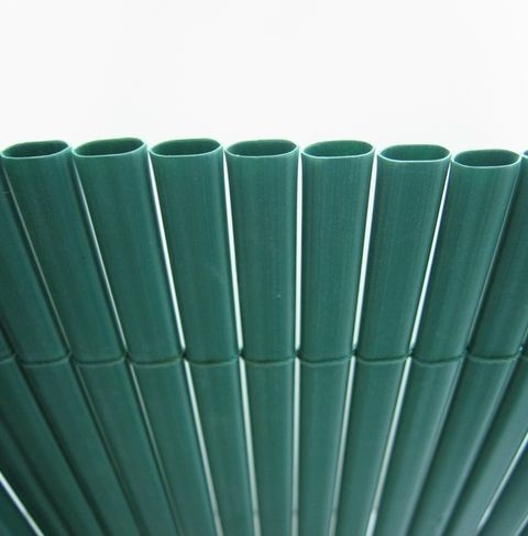 Canisse PVC Double Face vert, Variante: Ht.1.8 x Lg.3 m