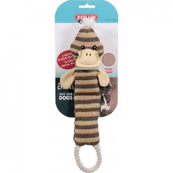 Jouet chien : Tissu canard 33 cm