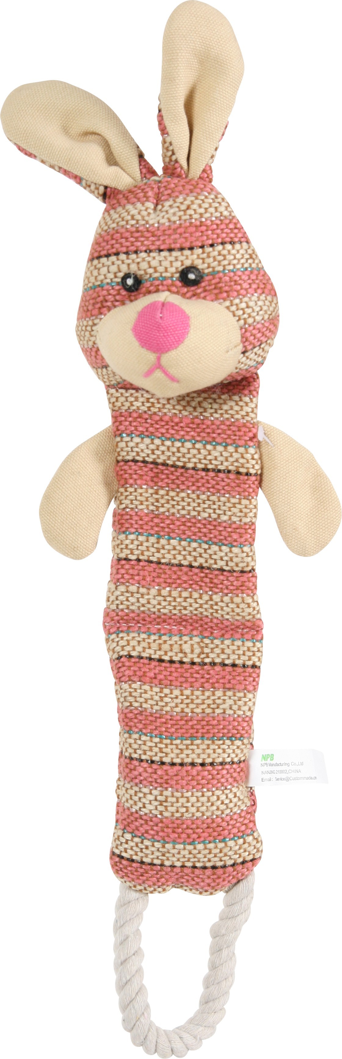 Jouet chien Tissu Lapin 33 cm