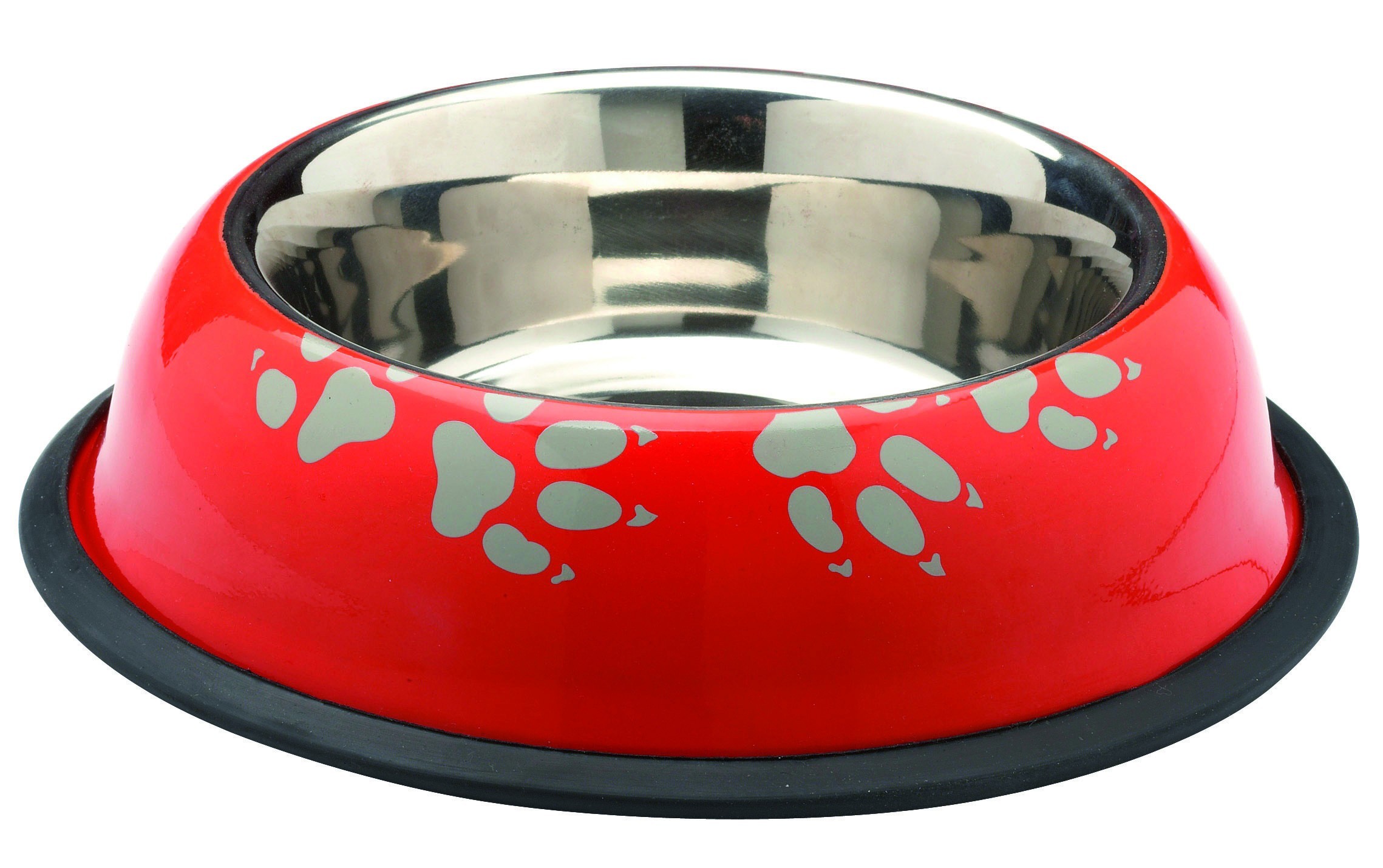 Gamelle pour chien inox Ribambelle, Couleur: Orange, Taille: 20