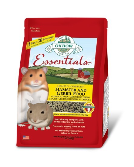 Hamster and Gerbil granulés Oxbow 450g