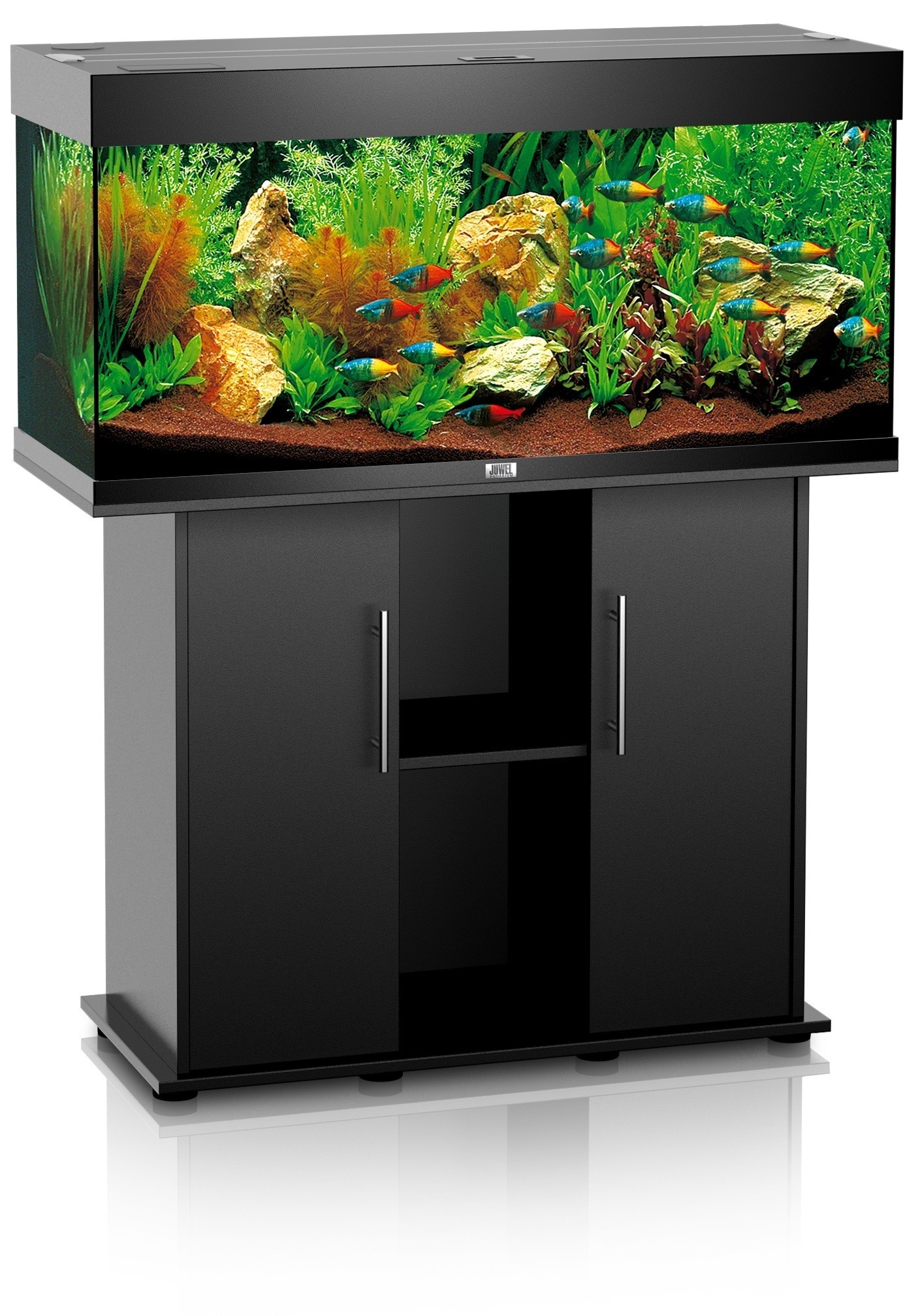 Aquarium Juwel Rio 180 noir + meuble