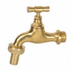 Robinet de jardin laiton entrée 1/2''