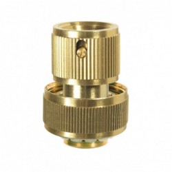Raccord rapide aquastop Ø19mm laiton Raccord rapide aquastop Ø19mm laiton