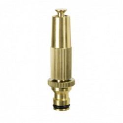 Lance d'arrosage à jet réglable 100% laiton Lance d'arrosage à jet réglable 100% laiton