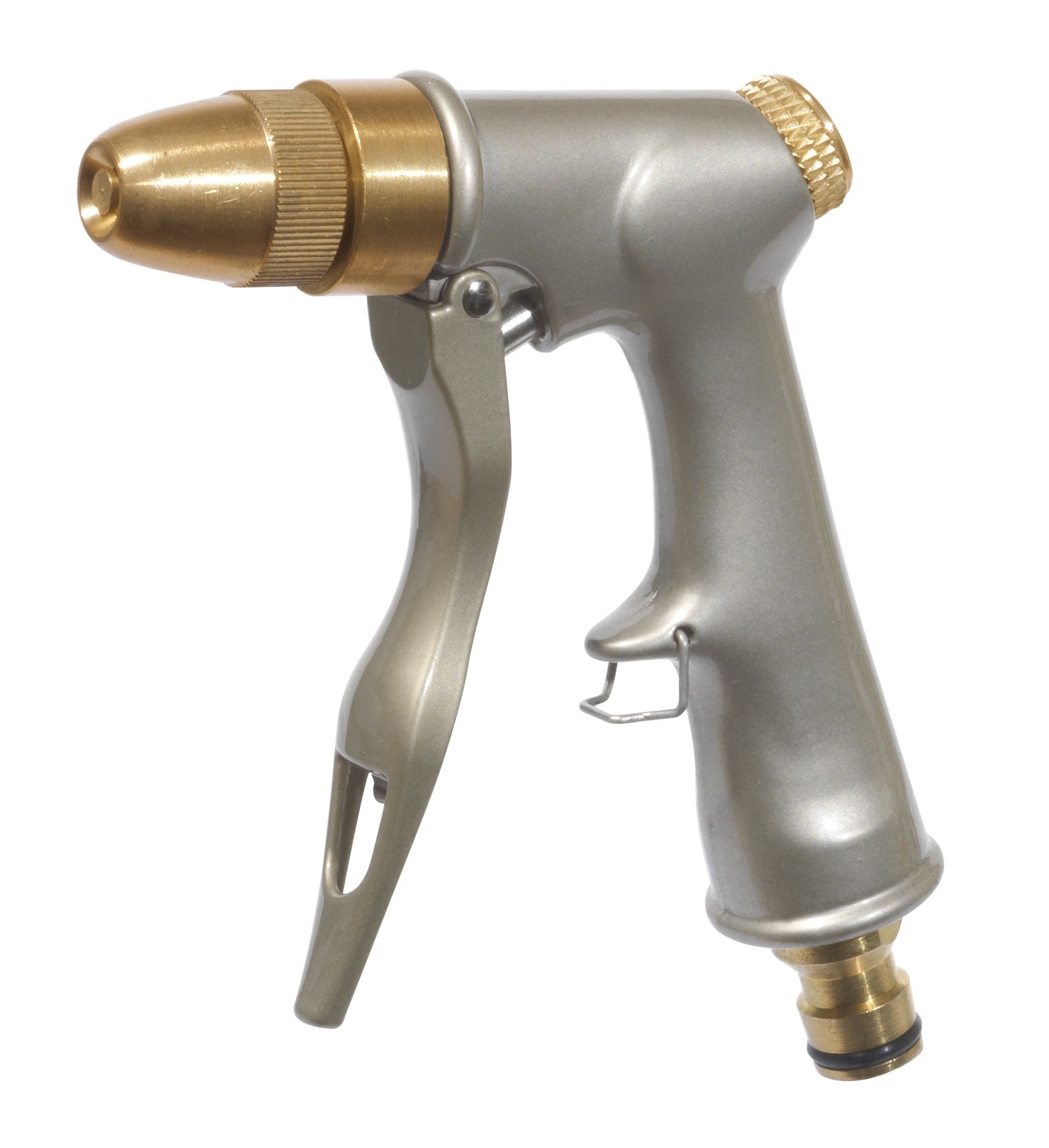 Pistolet d'arrosage à nez réglable métal/laiton