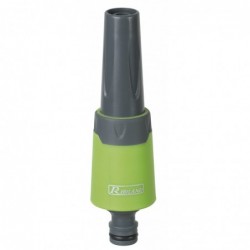 Lance d'arrosage bi-matière à jet réglable