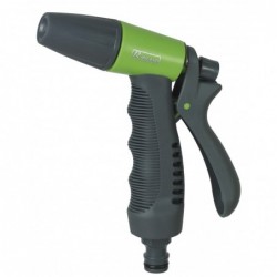 Pistolet d'arrosage bi-matière à jet réglable Pistolet d'arrosage bi-matière à jet réglable