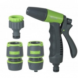 Kit pistolet d'arrosage bi-matière