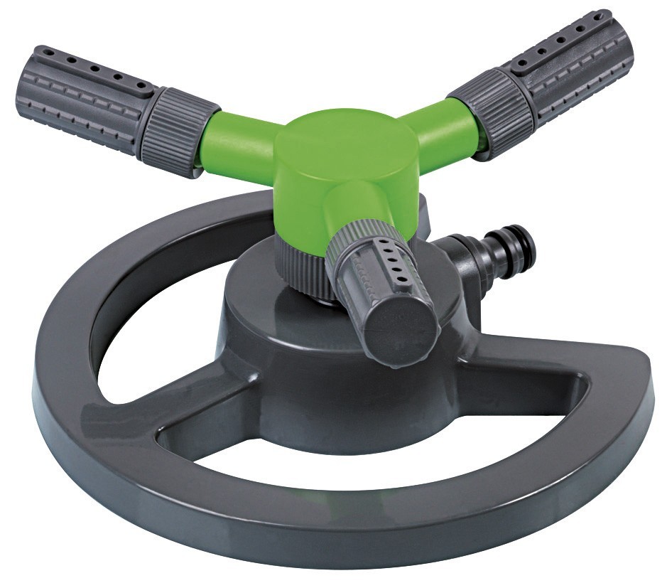Arroseur rotatif plastique sur base
