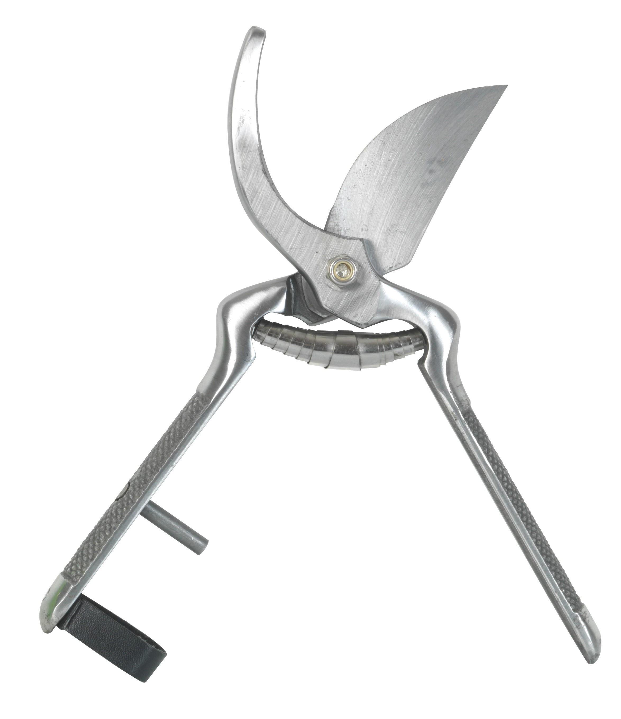 Sécateur traditionnel 9'' lames courbes acier forgé