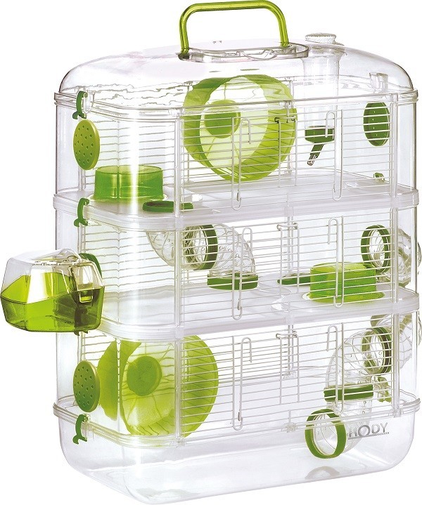 Cage rongeurs RodyLounge Trio Kiwi