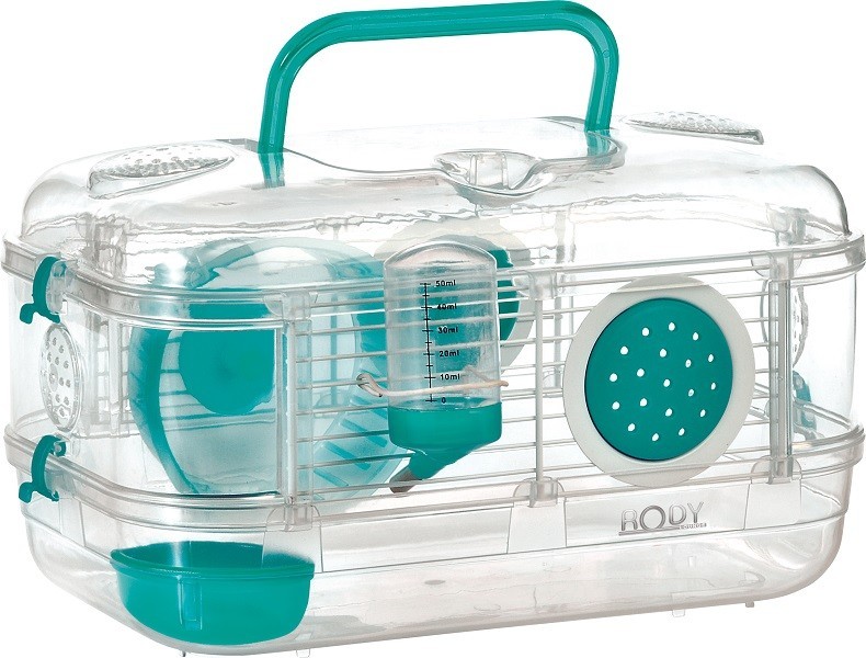 Cage rongeurs Mini RodyLounge, Couleur: Lagon