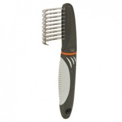 Peigne démêlant dents tordues