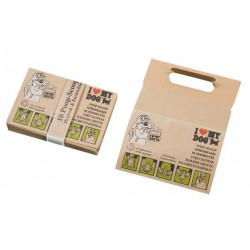 Sac papier ramasse crottes X10