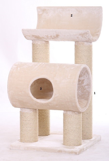 Arbre à chat Maine Coon XL Tivoli Beige