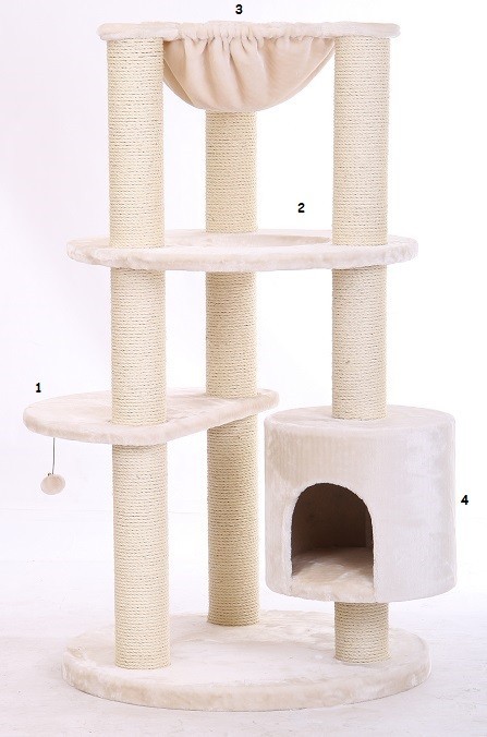 Arbre à chat Maine Coon XL Colosseum Beige