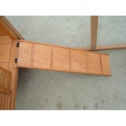 Poulailler 3-4 poules toit bitumé 1 pente Poulailler 3-4 poules toit bitumé 1 pente