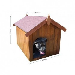 Niche à chien toit bitumé Europe Niche à chien toit bitumé Europe
