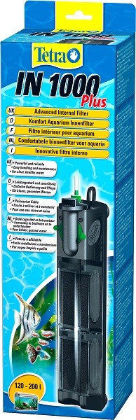 Filtre intérieur Tetratec pour aquarium, Variante: 1000 Plus - 12 W 120-200 L