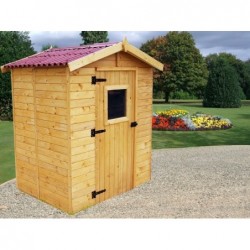 Abri bois panneau 16mm - 3.55 m² Abri bois panneau 16mm - 3.55 m²