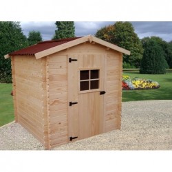 Abri Madriers massifs 20mm - 4.08 m²