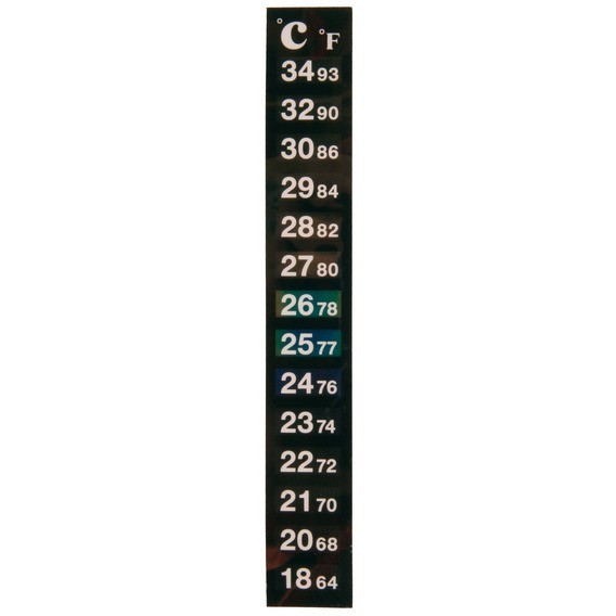Thermomètre digital 13cm auto-adhésif