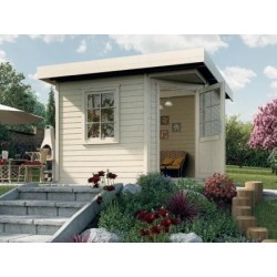 Abri en madriers FIDES 28mm - 7.70 m²