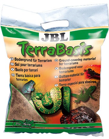 Sol pour terrariums TerraBasis JBL, contenance: sac 20 l