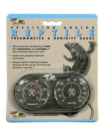 Thermomètre et Hydromètre Terrarium