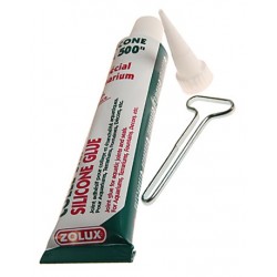 Colle silicone glue...