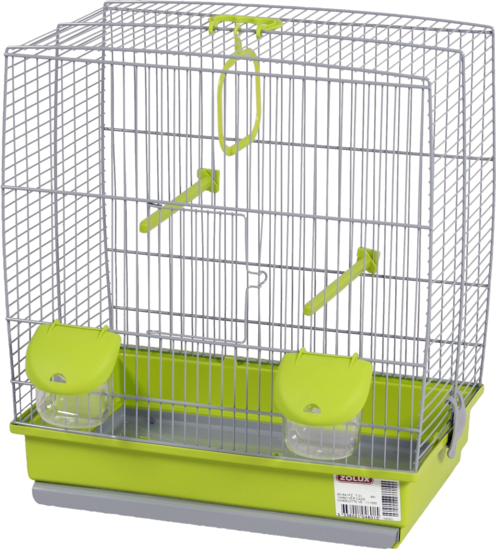 Cage oiseaux Charlotte Zolux, Couleur: Vert