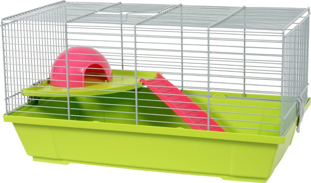 Cage hamster Cachou Plus Zolux, Couleur: Vert