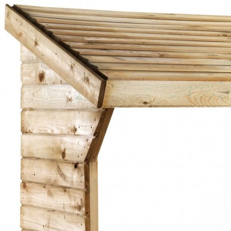 Abri bûches en bois 2 stères OLBIA
