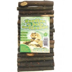 Rondins de bois pour rongeurs